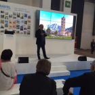 Perelada, en una conferencia en el salón de turismo Fitur de Madrid.