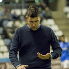 Gerard Albadalejo, durante el partido que el Lleida jugó ante el Conquense.