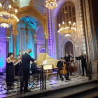 L’orquestra barroca de cambra Vespres d’Arnadí va clausurar el Femap 2019 al seminari de la Seu.