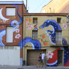 Alfarràs celebra su Festa Major con tres murales para decorar el pueblo