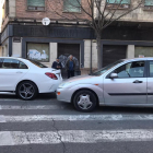 Col·lisió ahir entre tres vehicles a l’avinguda Prat de la Riba.