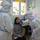 El departamento de Salud hizo pruebas PCR en la escuela Pau Claris de La Seu la semana pasada.
