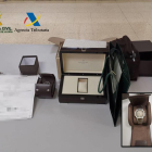 El reloj y el estuche Patek Philippe, valorados en cerca de 30.000 euros.