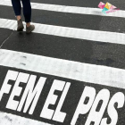 Pintarán mensajes positivos en 15 pasos de peatones de Lleida