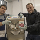 Xavier Botet y Jordi Aymarich son dos jóvenes emprendedores que han fundado la cooperativa Sabors de Ponent, en Cervera. 