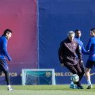 El Barça planeja començar els entrenaments de forma individualitzada, repartint els jugadors entre quatre camps.