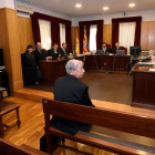 El obispo de Lleida, en el juicio en Barbastro en mayo de 2019.