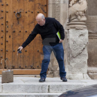 Josep Maria Font va renunciar a les seues parròquies ahir després d'oficiar missa a Sant Martí de Maldà.