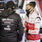 Mick Schumacher amb l'escuderia Alfa Romeo el 2020