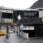 Vista de l’hospital Nostra Senyora de Meritxell d’Andorra, on està aïllat el pacient.