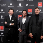 Los directores de 'La Trinchera Infinita', Jon Garaño, Aitor Arregi y José María Goenaga.
