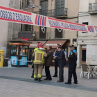 Tallat un tram del carrer Major de Lleida per una possible fuita de gas