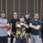 La banda de Castelló de funk-jazz BlackFang, demà a Lleida.