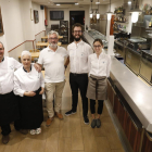 L’equip del nou restaurant Bellera, que podria obrir les portes aquesta mateixa setmana.