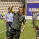 Horacio Melgarejo, durante su etapa como segundo entrenador en el Lleida Esportiu.