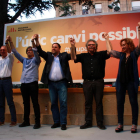 Junqueras encapçala un acte electoral a Lleida durant la campanya de les eleccions generals del 2016.