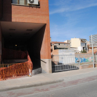Las obras en el edificio Sant Jordi. 