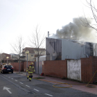 L'incendi ha afectat una casa en obres a Vila Montcada.
