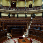 Una vista del Congrés dels Diputats.