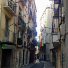 Imatge del carrer la Palma, on va tenir lloc l’okupació.