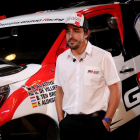 Alonso se sube al podio en un Rally