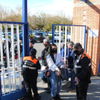 El público presenció el partido sin incidencias cumpliendo con el protocolo sanitario.