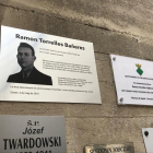 Placa en record de Ramon Torrelles Bañeres a Gusen.