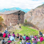 Imagen de archivo de un espectáculo de danza en el Aplec Saó, organizado por el Centre d'Art i Natura de Farrera.