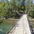 El puente de madera de Rialp