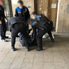 Dos vecinos de Tàrrega fueron los primeros detenidos en Ponent el 19 de marzo.