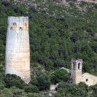Imatge de la torre de Vallferosa a Torà.