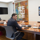 Pedro Sánchez va mantenir una nova reunió amb els presidents autonòmics de forma telemàtica.