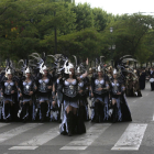 Desfile el año pasado de la Festa de Moros i Cristians de Lleida.