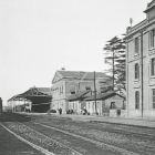 Imagen de la antigua estación de Lleida en 1926. 