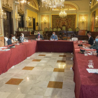 La reunió de la Junta Local de Seguretat de Lleida.