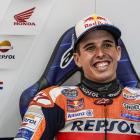 Àlex Márquez, somrient ahir al circuit de Xest.