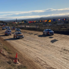 Alguns dels vehicles participants en les 4 Hores de resistència de Lleida.