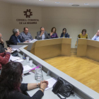 Imatge d’un ple del consell comarcal de la Segarra aquest mandat.