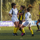 Una jugada del partido de ayer entre el Pardinyes y el Son Sardina.