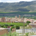 Vista panorámica de Massalcoreig, en el Baix Segre.
