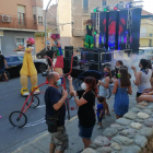 La “Festa sobre Rodes” tuvo una primera sesión por la tarde dirigida a los más jóvenes del municipio. 
