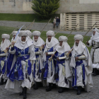 Un grupo de Moros dirigiéndose al desfile de gala durante la edición del año pasado.