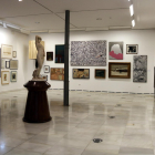 Algunas obras de la exposición del Inventari General del Museu d’Art Jaume Morera.