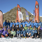 Els integrants de la selecció catalana i del centre de tecnificació d’esquí de muntanya es van presentar a la Vall de Núria.