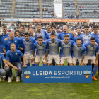 Una formació del Lleida Esportiu d’aquesta temporada 2019-20.
