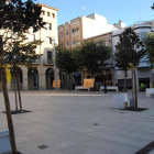 La plaça de l’Ajuntament de Mollerussa.