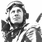Yeager fue aviador de combate. 