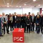 El PSC de les Terres de Lleida ha celebrado este viernes por la mañana un desayuno con los medios de comunicación.