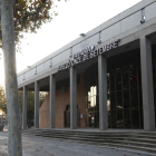 Imagen de la fachada del pabellón Onze de Setembre de Lleida.