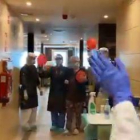 Primera alta d'un pacient amb coronavirus de l'hotel hospital Nastasi de Lleida